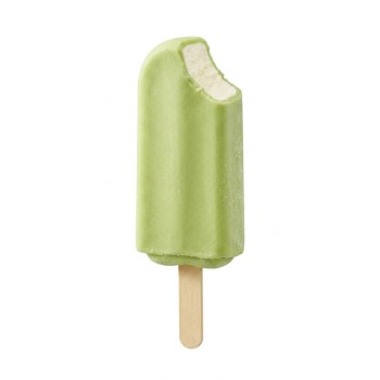 Green Grape and Milk Ice Cream